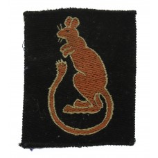 7th Armoured Division Cloth Formation Sign