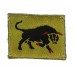 11th Armoured Division Cloth Formation Sign