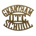 Grantham School O.T.C. (GRANTHAM/OTC/SCHOOL) Shoulder Title