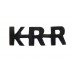 King's Royal Rifle Corps (K.R.R.) Shoulder Title