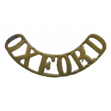 Oxfordshire Light Infantry (OXFORD) Shoulder Title