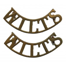 Pair of Wiltshire Regiment (WILTS) Shoulder Titles