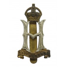 23rd Hussars Cap Badge - King's Crown