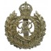 George VI Royal Engineers Chrome Cap Badge 