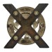 Lowland Brigade Officer's Silvered Glengarry Badge