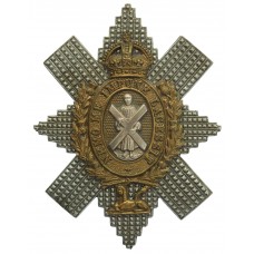 Black Watch (The Royal Highlanders) NCO's Cap Badge - King's Crown