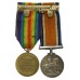 WW1 British War & Victory Medal Pair - Pte. S.W. Smith, 20th (Shoreditch Pals) Bn. Middlesex Regiment