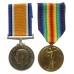 WW1 Clark Family Brother and Sister Medal Grouping - 11th Bn. Royal Warwickshire Regiment & Queen Mary's Army Auxiliary Corps