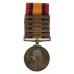 Queen's South Africa Medal (5 Clasps - Cape Colony, Tugela Heights, Relief of Ladysmith, Transvaal, Orange Free State) - Pte. W. Gorvett, Royal Welsh Fusilliers