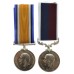 WW1 British War Medal and George V RAF Long Service & Good Conduct Medal Pair - SM1. G.H. West, Royal Air Force