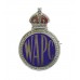 Women's Auxiliary Police Corps (W.A.P.C.) Enamelled Lapel Badge - King's Crown