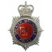 Greater Manchester Police Enamelled Helmet Plate - Queen's Crown