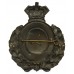 Victorian Forfarshire Constabulary Wreath Helmet Plate