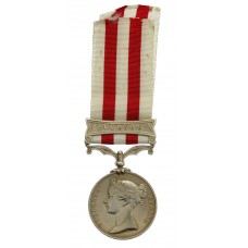 Indian Mutiny Medal (Clasp - Lucknow) - Pte. W. Flanders, 1st Bn.