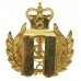 Royal Navy Warrant Officer's Cap Badge - Queen's Crown