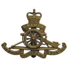 Royal Artillery Cap Badge - Queen's Crown