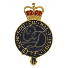 The Queen's Division Band Enamelled Cap Badge