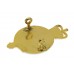 The Queen's Division Band Enamelled Cap Badge