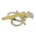 Staffordshire Regiment Bi-metal Cap Badge