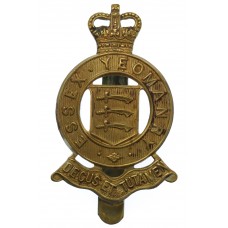 Essex Yeomanry Cap Badge - Queen's Crown