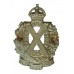Scottish Horse Yeomanry Cap Badge - King's Crown