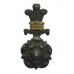 Yorkshire Hussars Officer's Silver & Gilt Cap Badge