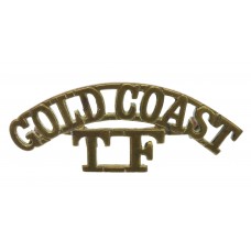 Gold Coast Territorial Force (GOLD COAST/T.F.) Shoulder Title