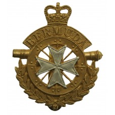 Bermuda Artillery Cap Badge - Queen's Crown