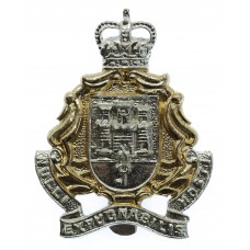 Gibraltar Regiment Anodised (Staybrite) Cap Badge