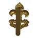 The King's Regiment Bi-Metal Cap Badge