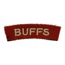 East Kent Regiment (BUFFS) Cloth Shoulder Title