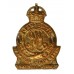 Surrey Yeomanry (Queen Mary's Regiment) Cap Badge - King's Crown
