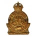 Surrey Yeomanry (Queen Mary's Regiment) Cap Badge - King's Crown