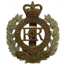 EIIR Royal Engineers Bi-Metal Cap Badge