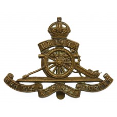 Royal Artillery Cap Badge - King's Crown