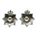 Pair of Royal Corps of Transport (R.C.T.) Anodised (Staybrite) Collar Badges