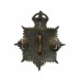 Army Service Corps (A.S.C.) Officer's  Silvered, Gilt & Enamel Collar Badge - King's Crown 