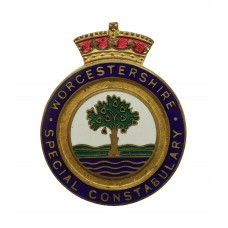 Worcestershire Special Constabulary Enamelled Lapel Badge