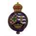 Lincolnshire Special Constabulary Enamelled Lapel Badge - King's Crown