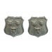 Pair of Shrewsbury Borough Police Collar Badges