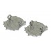 Pair of Hastings Borough Police Collar Badges