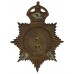 Great Yarmouth Police Night Helmet Plate - King's Crown