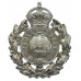 Dudley Borough Police Chrome Wreath Helmet Plate - King's Crown