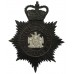 Dudley Borough Police Night Helmet Plate - Queen's Crown
