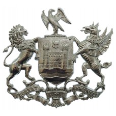 Swansea Borough Police Coat of Arms Helmet Plate