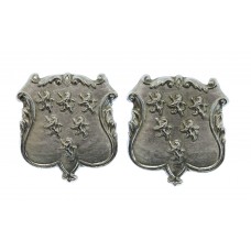 Pair of Warrington Borough Police Collar Badges