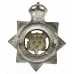 Warrington Borough Police Senior Officer's Enamelled Cap Badge - King's Crown