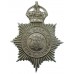 Warrington Borough Police Helmet Plate -King's Crown