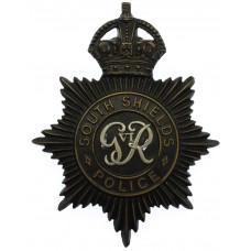 George VI South Shields Police Night Helmet Plate