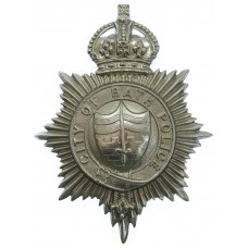 Bath City Police Helmet Plate - King's Crown